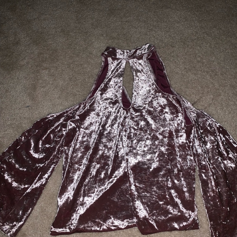 Velvet shirt